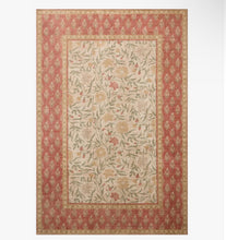 Load image into Gallery viewer, Rifle Paper Edinburgh Collection Aster Power Loomed Rug/Iviry Spice