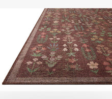 Load image into Gallery viewer, Rifle Paper Edinburg Collection Campbell Power Loomed Rug/Merlot