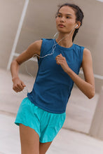 Load image into Gallery viewer, Free People Love My Twist Muscle Tank/Riptide