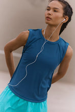 Load image into Gallery viewer, Free People Love My Twist Muscle Tank/Riptide
