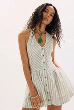 Load image into Gallery viewer, Free People Clean Break Mini Dress/Multi Combo