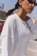 Load image into Gallery viewer, Free People All My Love Long Sleeve/white