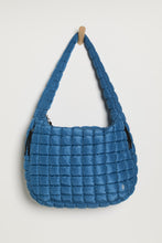 Load image into Gallery viewer, Free People Quilted Carryall Bag/Deep Teal