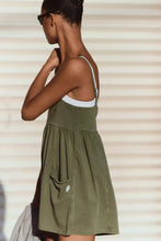Load image into Gallery viewer, Free People Hot Shot Strappy Romper/Terrain
