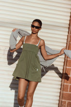 Load image into Gallery viewer, Free People Hot Shot Strappy Romper/Terrain