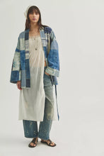 Load image into Gallery viewer, Free People We The Free Evie Kimono/Indigo Patchwork