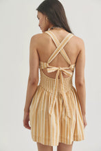Load image into Gallery viewer, Free People Laurel Plaid Mini Dress/Neutral Combo