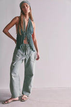 Load image into Gallery viewer, Free People We The Free Minimalist Moxie Barrel Jeans/Aloe