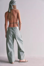 Load image into Gallery viewer, Free People We The Free Minimalist Moxie Barrel Jeans/Aloe