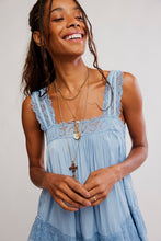 Load image into Gallery viewer, Free People Forever Yours Mini Slip Dress/Autumn Sky