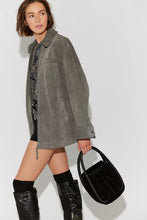 Load image into Gallery viewer, Free People Barlow Suede Bucket Bag/Black