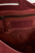 Load image into Gallery viewer, Free People Finn Fringe Shoulder Bag/Chilled Merlot