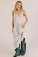 Load image into Gallery viewer, Free People Voile and Lace Midi Slip Dress/Ivory Combo