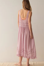Load image into Gallery viewer, Free People Voile and Lace Midi Slip Dress/Lilac Combo