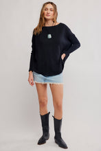 Load image into Gallery viewer, Free People We The Free Latte Blues Solid Thermal/Black