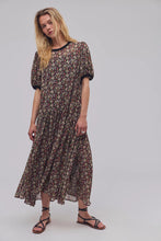 Load image into Gallery viewer, Free People Courtside Crush Maxi Dress/Black Combo