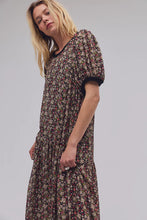 Load image into Gallery viewer, Free People Courtside Crush Maxi Dress/Black Combo