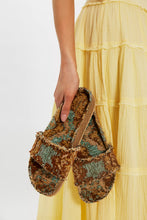 Load image into Gallery viewer, Free People Woven Wonders Footbed Sandals/Agua Fresca Combo