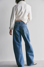 Load image into Gallery viewer, Free People We The Free Golden Hour Trouser Jeans /Deacon Blue