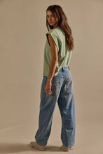 Load image into Gallery viewer, Free People We The Free Minimalist Moxie Barrel Jeans/Country Fair