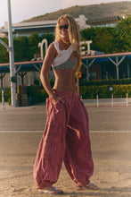 Load image into Gallery viewer, Free People Charmer Utility Pants/Fired Clay