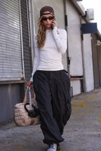 Load image into Gallery viewer, Free People Charmer Utility Pants/Black