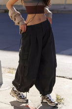 Load image into Gallery viewer, Free People Charmer Utility Pants/Black