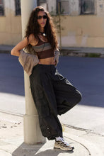 Load image into Gallery viewer, Free People Charmer Utility Pants/Black