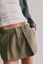 Load image into Gallery viewer, Free People Riverfront Surplus Mini Skirt /Beech Leaves