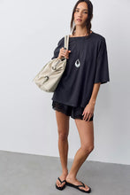 Load image into Gallery viewer, Free People We The Free Perfect Oversized Tee/Black