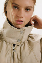 Load image into Gallery viewer, Free People Chelsea Funnel-Neck Jacket/Oatmeal