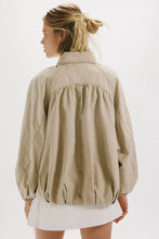 Load image into Gallery viewer, Free People Chelsea Funnel-Neck Jacket/Oatmeal
