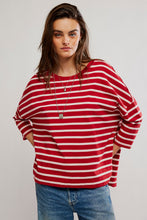 Load image into Gallery viewer, Free People We The Free Two Sense Long Sleeve Top/Berry Combo
