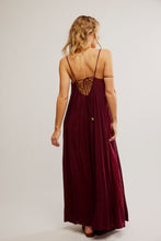 Load image into Gallery viewer, Free People Trail Of Flowers Maxi/Maroon