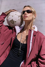 Load image into Gallery viewer, Free People Field Tripper Jacket/Red velvet
