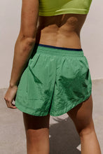 Load image into Gallery viewer, Free People On The Go Run Shorts/Green Frost