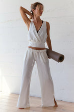 Load image into Gallery viewer, Free People Hot Shot V-Neck Set/Ivory