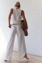 Load image into Gallery viewer, Free People Hot Shot V-Neck Set/Ivory