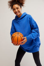 Load image into Gallery viewer, Free People At My Best Embroidered Sweat/Stellar Blue