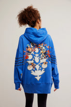 Load image into Gallery viewer, Free People At My Best Embroidered Sweat/Stellar Blue