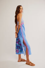 Load image into Gallery viewer, Free People Just Dreamy Maxi Slip/Blue Vista Combo