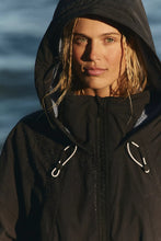 Load image into Gallery viewer, Free People Outbound Waterproof Fleece-Lined Long Parka/Black Combo