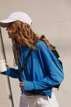 Load image into Gallery viewer, Free People My Time Layer /Stellar Blue