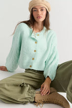 Load image into Gallery viewer, Free People Thistle Cardi/Salt Air