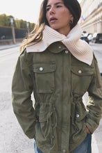 Load image into Gallery viewer, Free People We The Free Marlo Surplus Jacket /Olivine