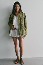 Load image into Gallery viewer, Free People We The Free Marlo Surplus Jacket /Olivine