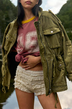 Load image into Gallery viewer, Free People We The Free Marlo Surplus Jacket /Olivine