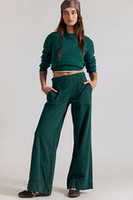 Load image into Gallery viewer, Free People We The Free Breezy Denim Pull-On Jeans/Pineneedle