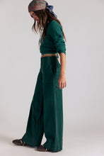 Load image into Gallery viewer, Free People We The Free Breezy Denim Pull-On Jeans/Pineneedle