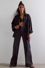 Load image into Gallery viewer, Free People We The Free Libre Wide-Leg Jeans/Cafe Noir